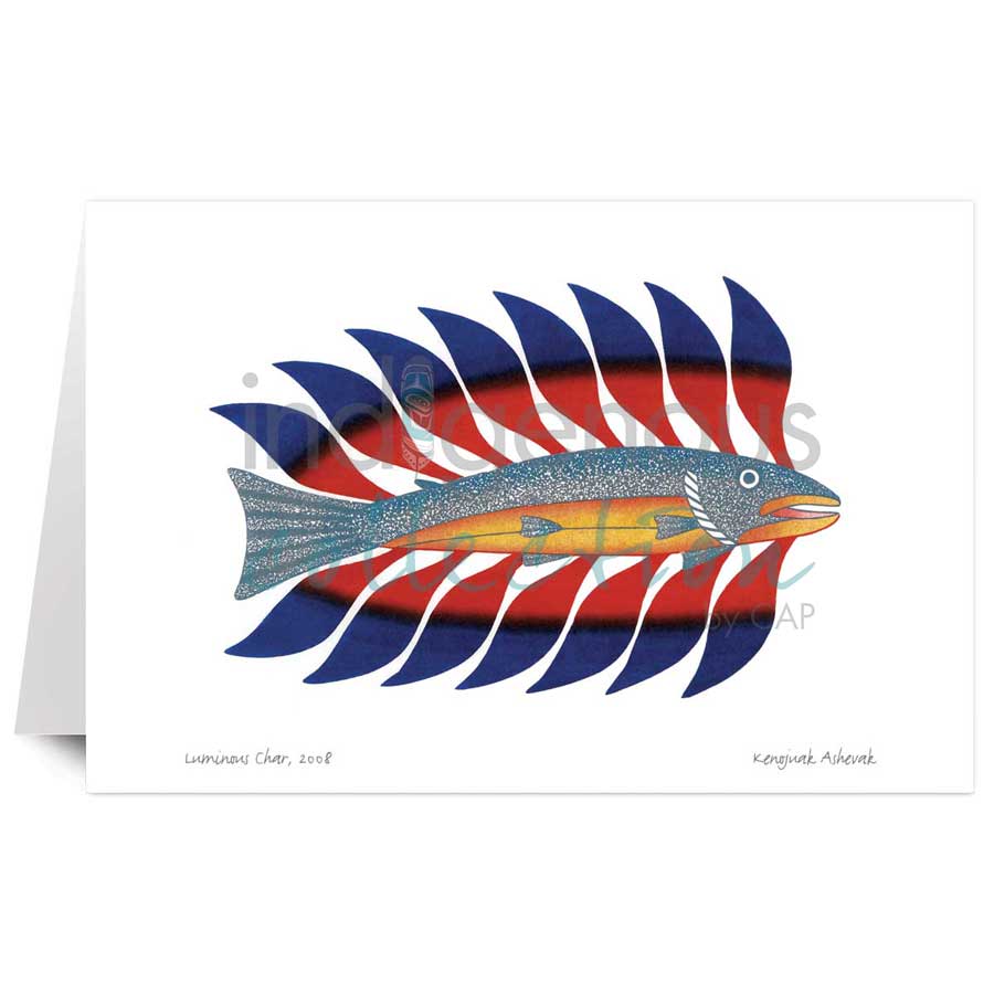 Luminous Char by artist Kenojuak Ashevak