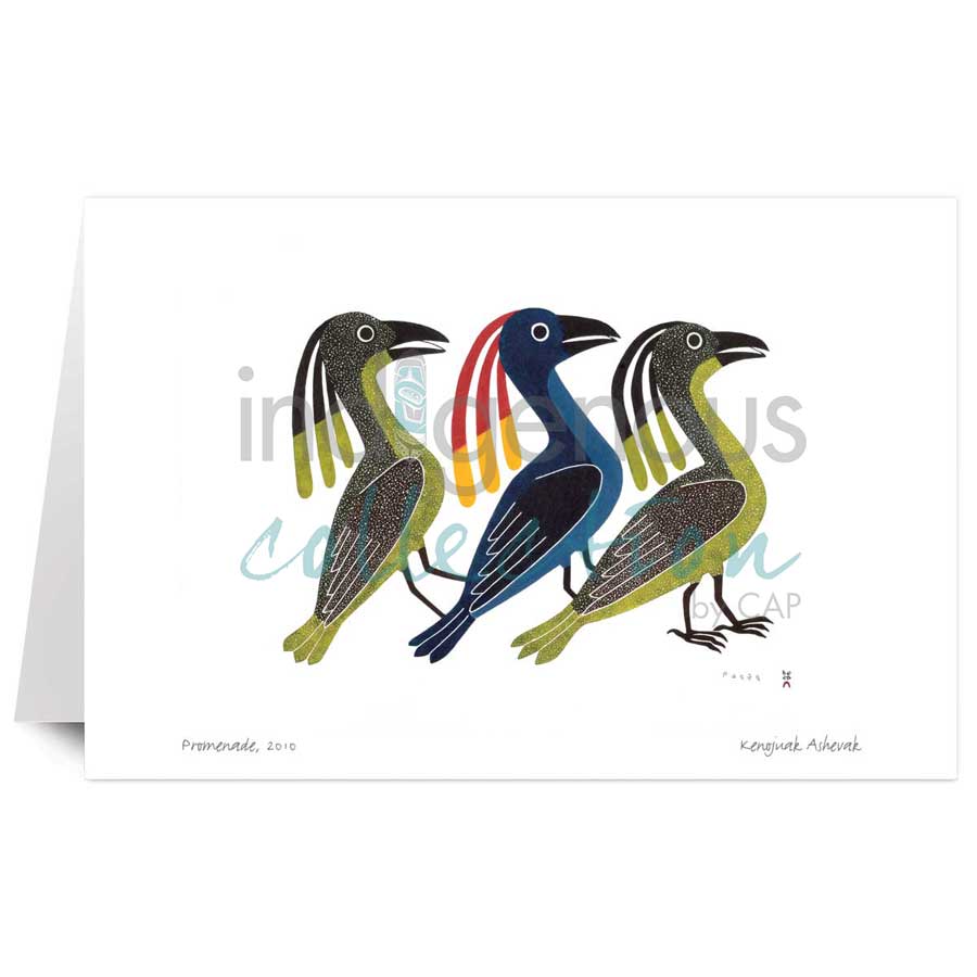 Promenade by artist Kenojuak Ashevak