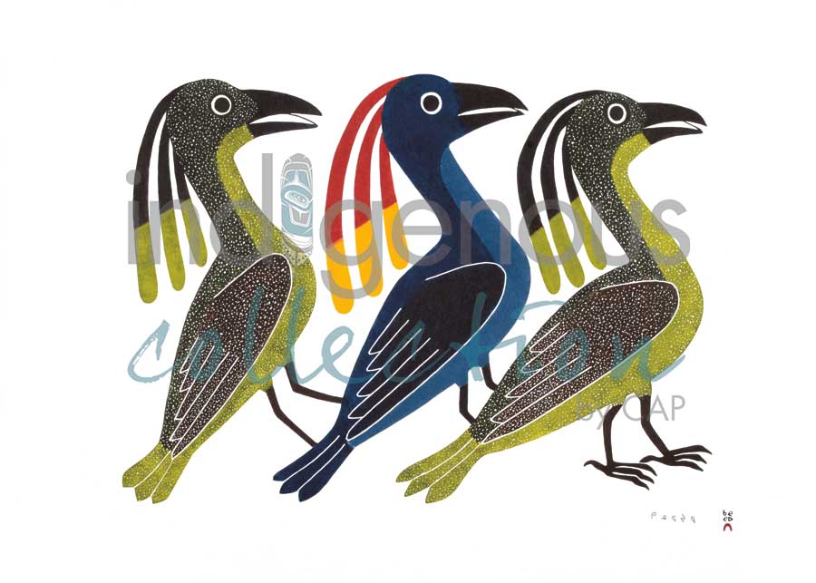 Promenade by artist Kenojuak Ashevak