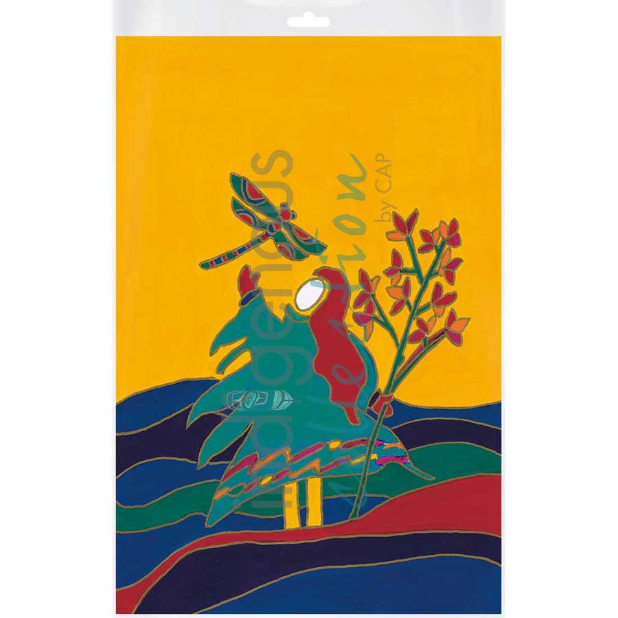 Peaceful Angel by artist Dawn Oman - Denesuline (Chipewyan). Indigenous Collection