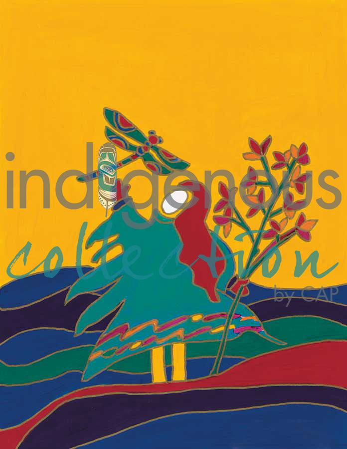 Peaceful Angel by artist Dawn Oman