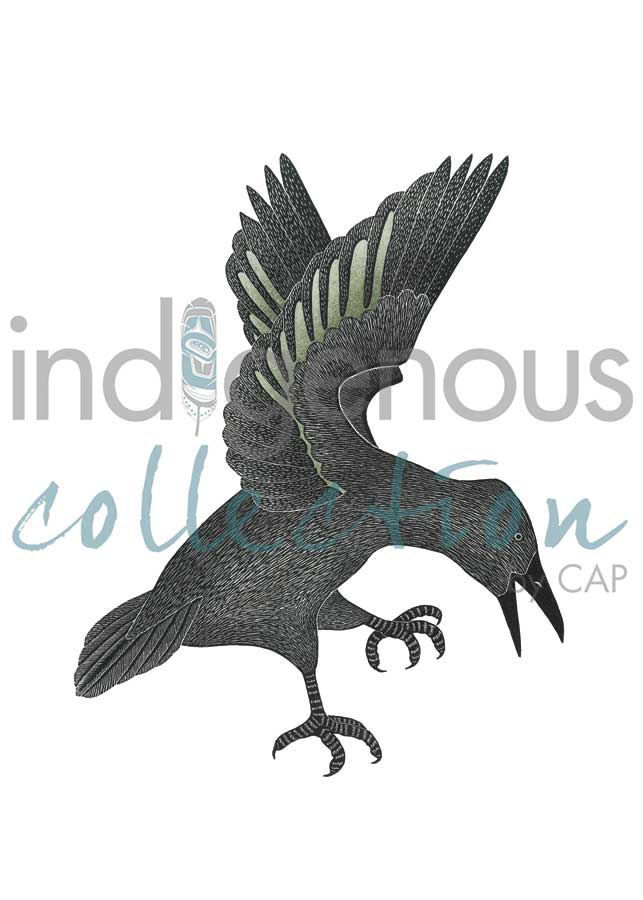Raven's Dance by artist Kananginak Pootoogook