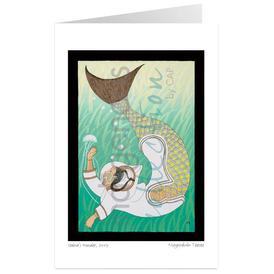 Sedna's Wonder by artist Ningiukulu Teevee