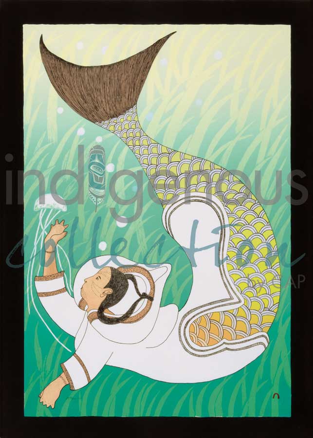 Sedna's Wonder by artist Ningiukulu Teevee