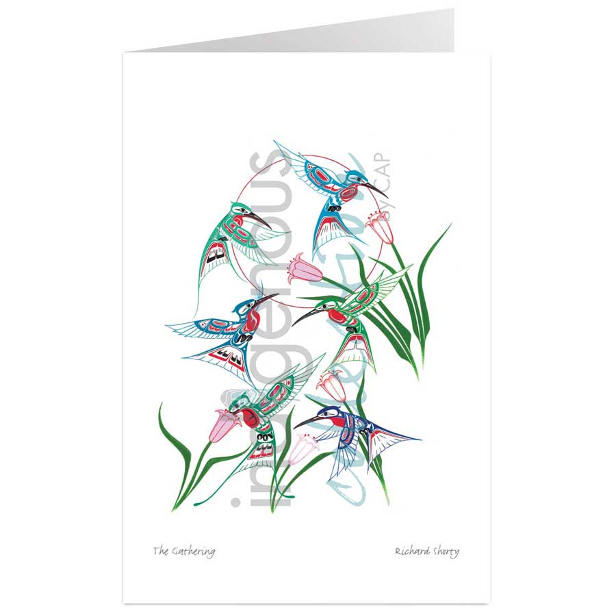 The Gathering by artist Richard Shorty