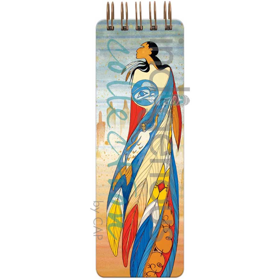 Not Forgotten Notepad by artist Maxine Noel. Indigenous Collection.