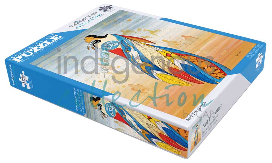 Not Forgotten Puzzle - 1000 Pcs by artist Maxine Noel. Indigenous Collection.