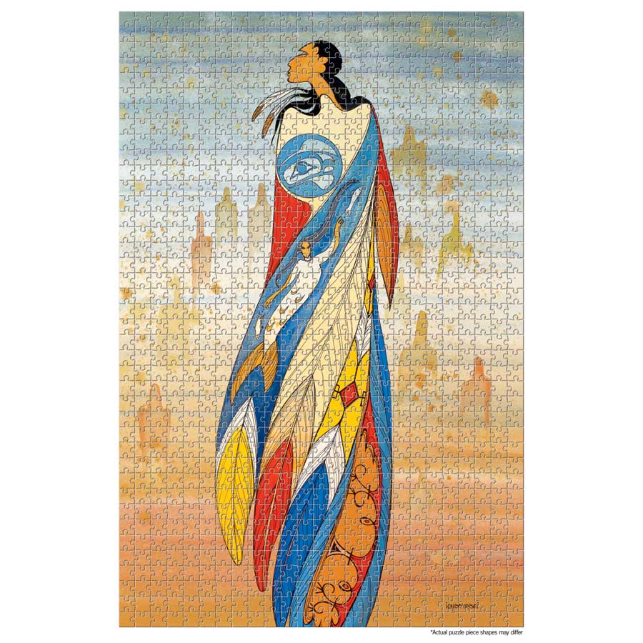 Not Forgotten Puzzle - 1000 Pcs by artist Maxine Noel. Indigenous Collection.