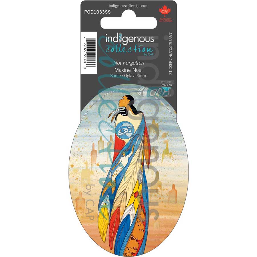 Not Forgotten Sticker by artist Maxine Noel