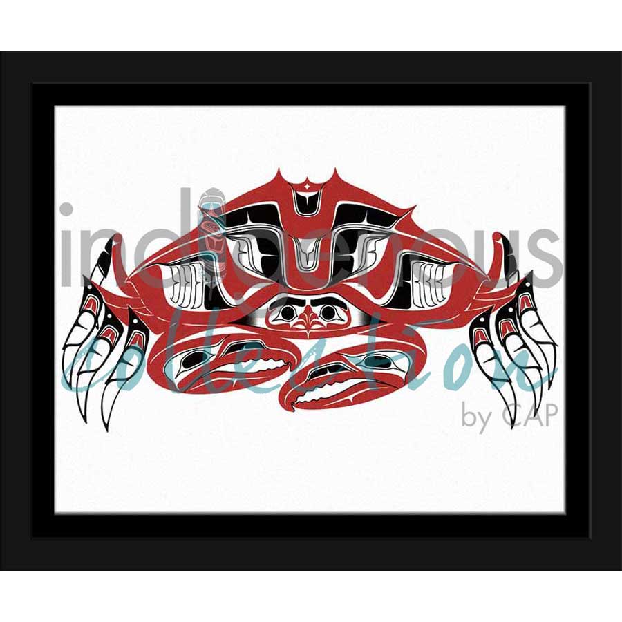 Crab by artist Richard Shorty - Northern Tutchone. Indigenous Collection