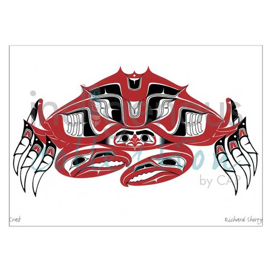 Crab Canvas Prints