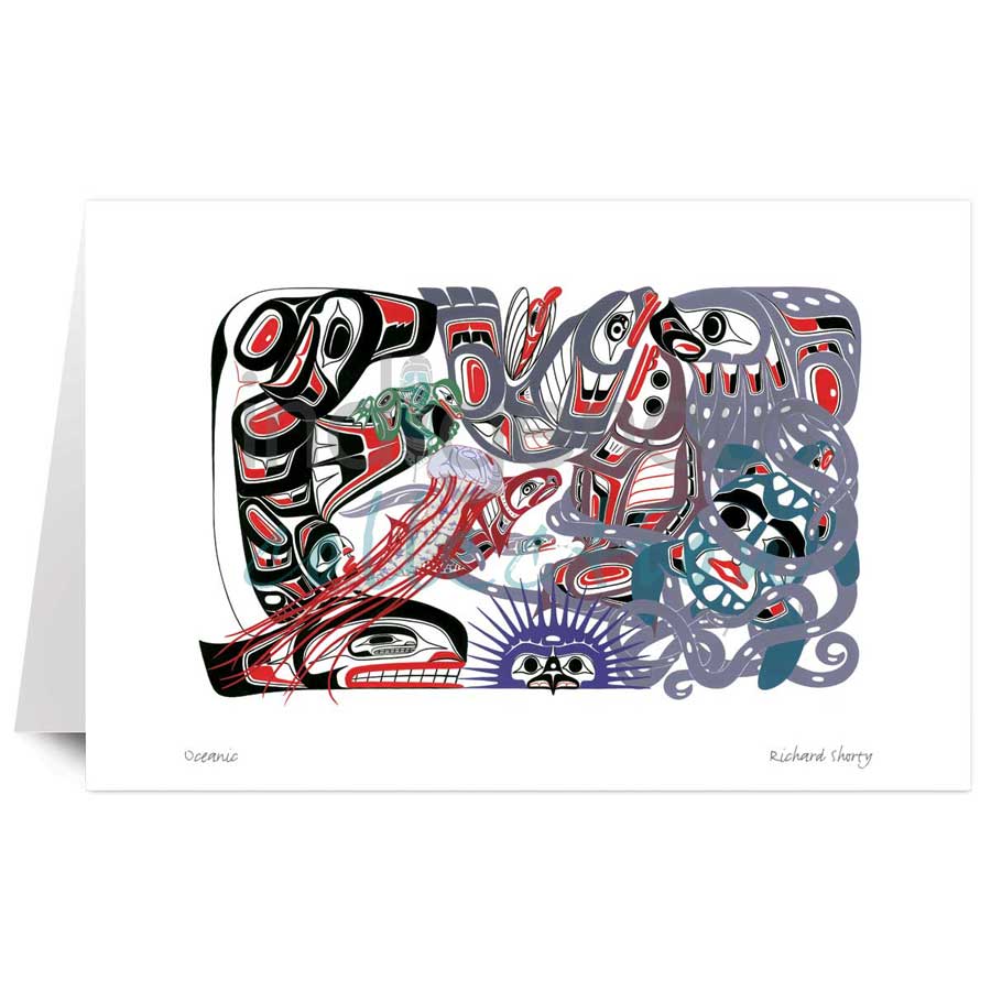 Oceanic by artist Richard Shorty