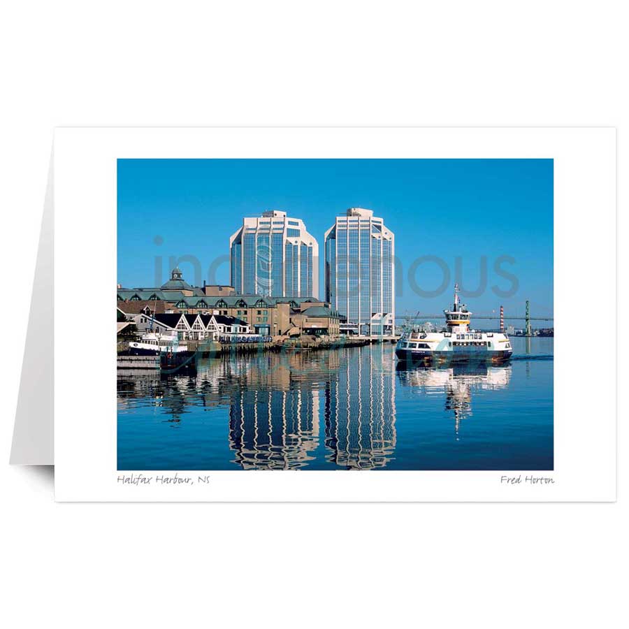 Halifax Harbour, NS by artist Fred Horton