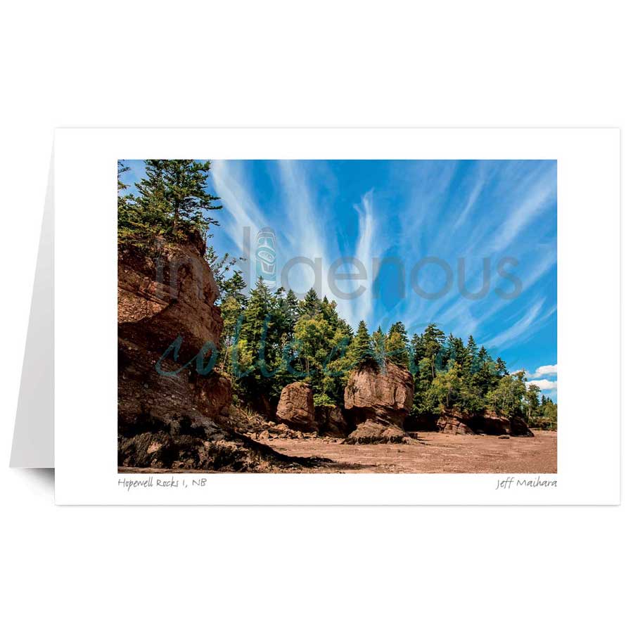 Hopewell Rocks I, NB  by artist Jeff Maihara
