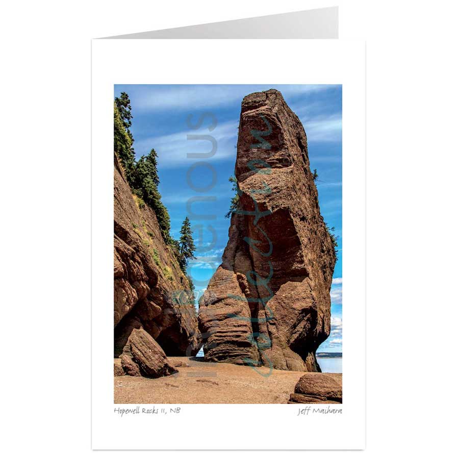 Hopewell Rocks II, NB  by artist Jeff Maihara