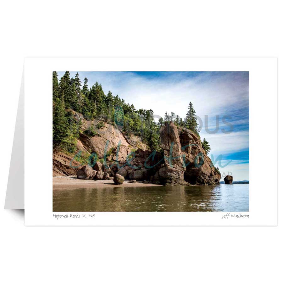 Hopewell Rocks IV, NB by artist Jeff Maihara