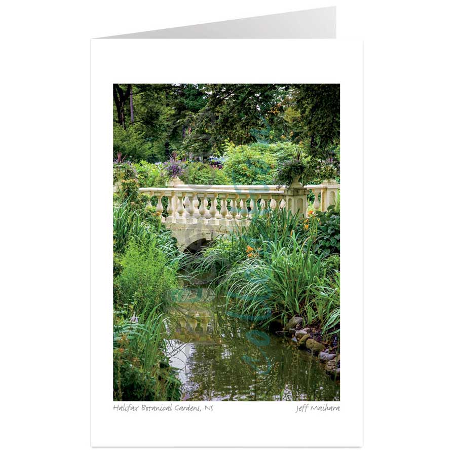 Halifax Botanical Gardens, NS  by artist Jeff Maihara