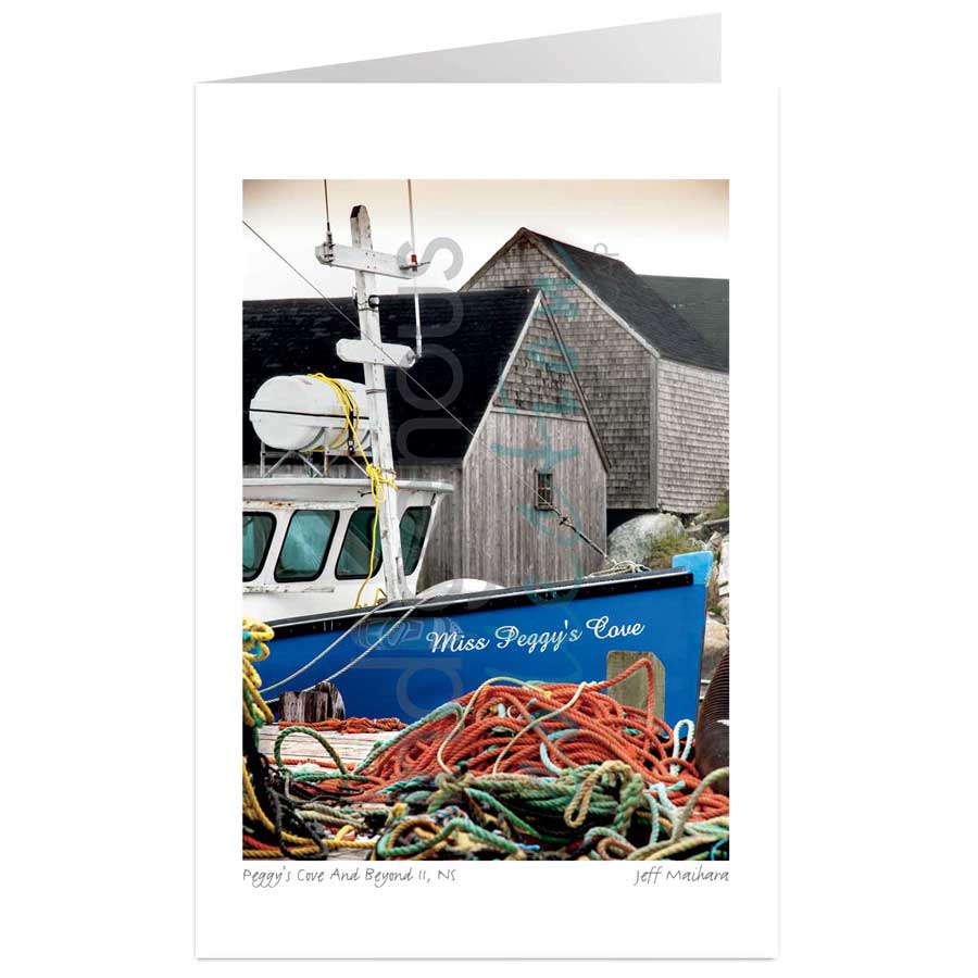 Peggy's Cove and Beyond II, NS by artist Jeff Maihara