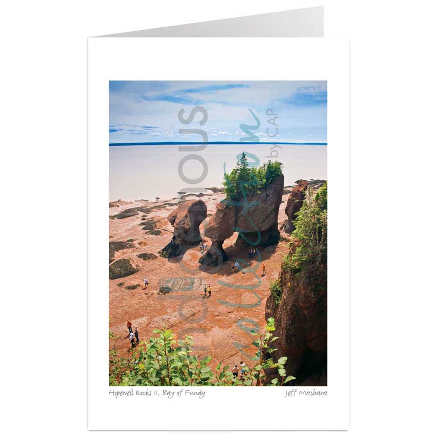 Hopewell Rocks II, Bay of Fundy by artist Jeff Maihara