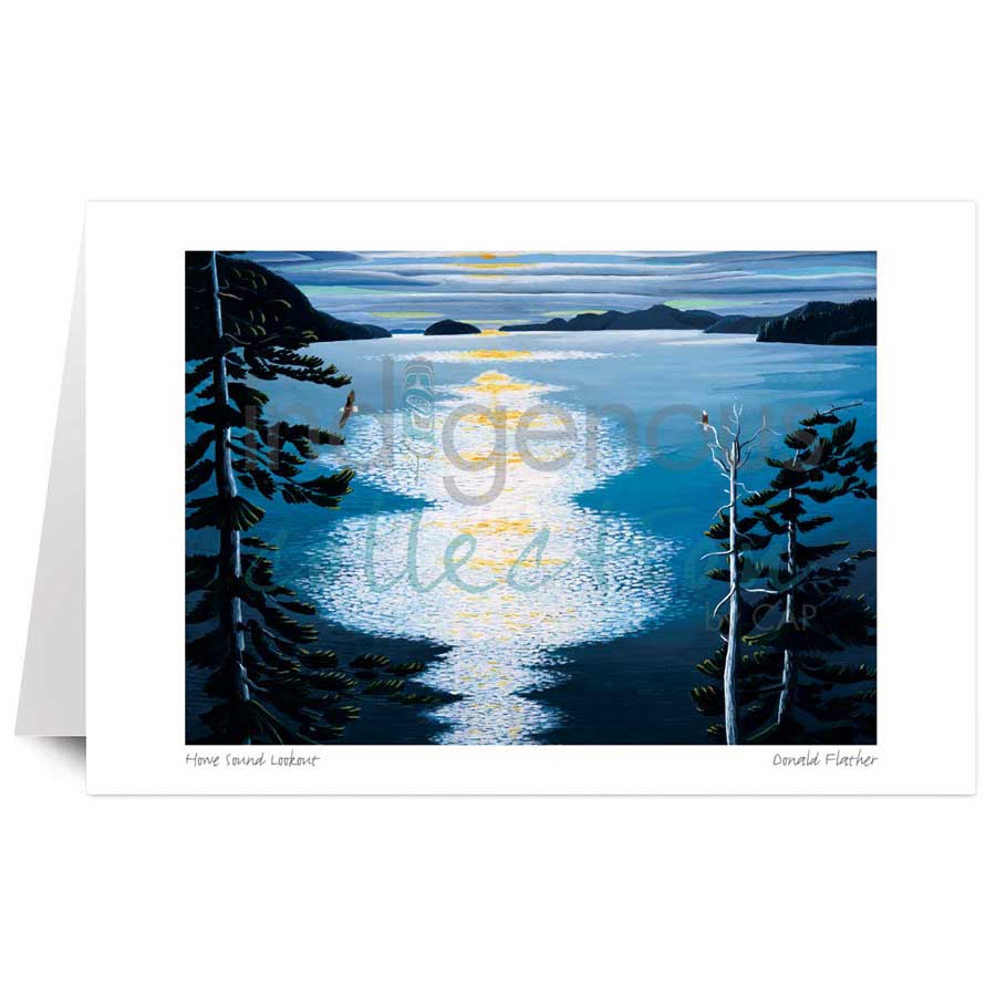 Howe Sound Lookout by artist Donald Flather