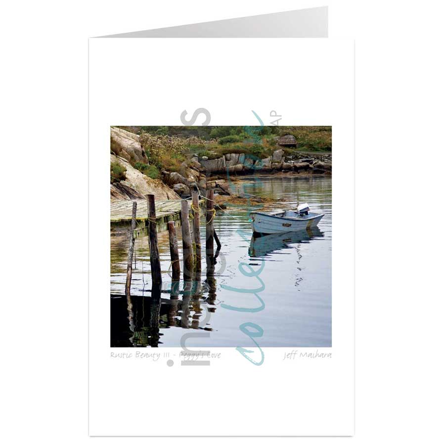 Rustic Beauty III - Peggy's Cove by artist Jeff Maihara
