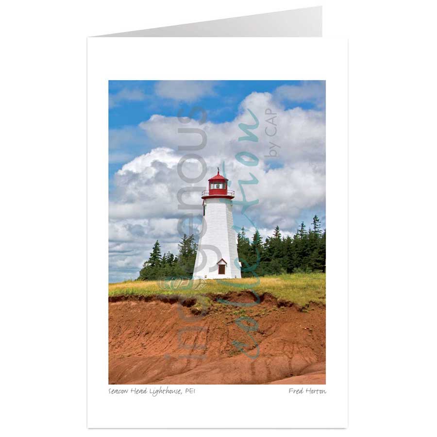 Seacow Head Lighthouse, PEI by artist Fred Horton