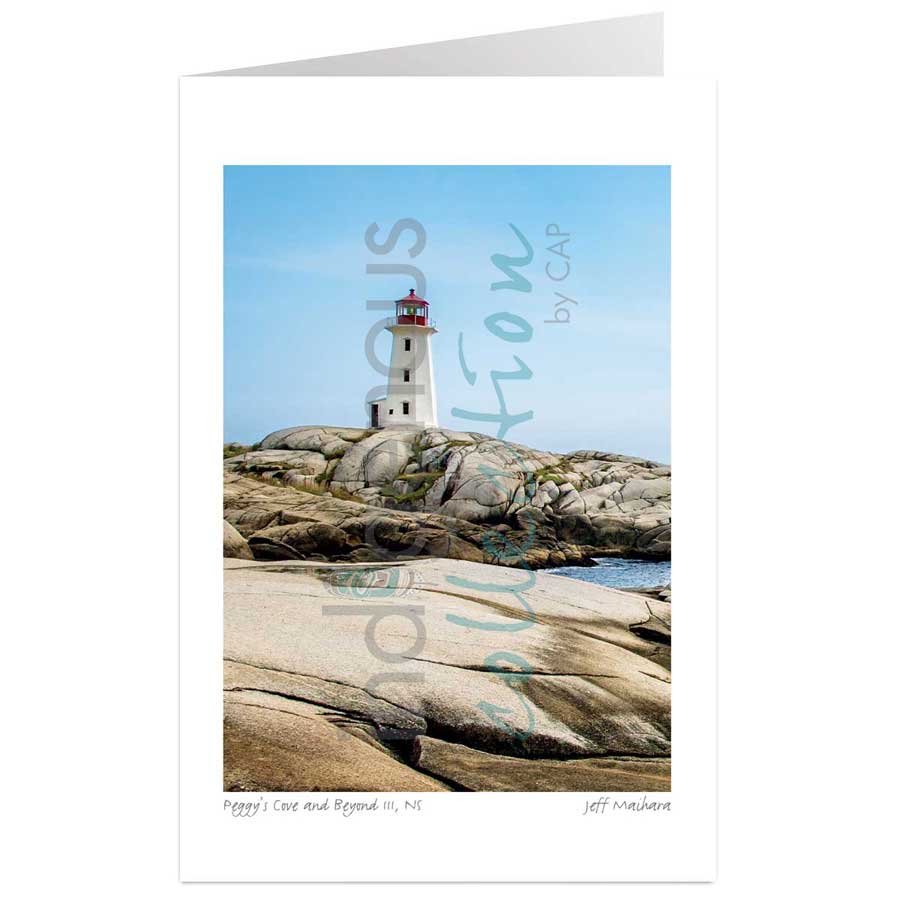 Peggy's Cove and Beyond III, NS by artist Jeff Maihara