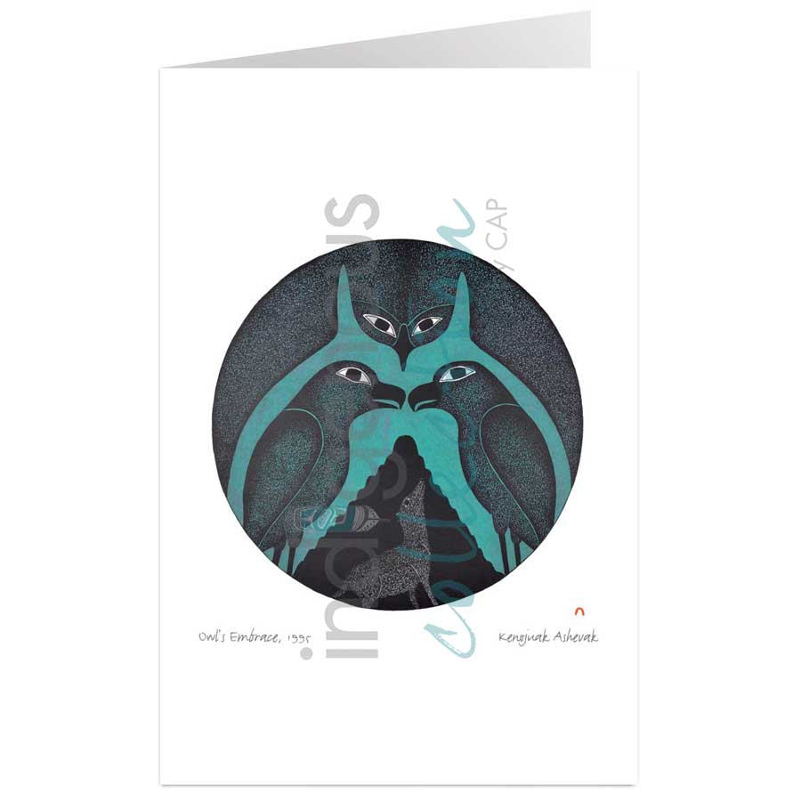 Owl's Embrace by artist Kenojuak Ashevak