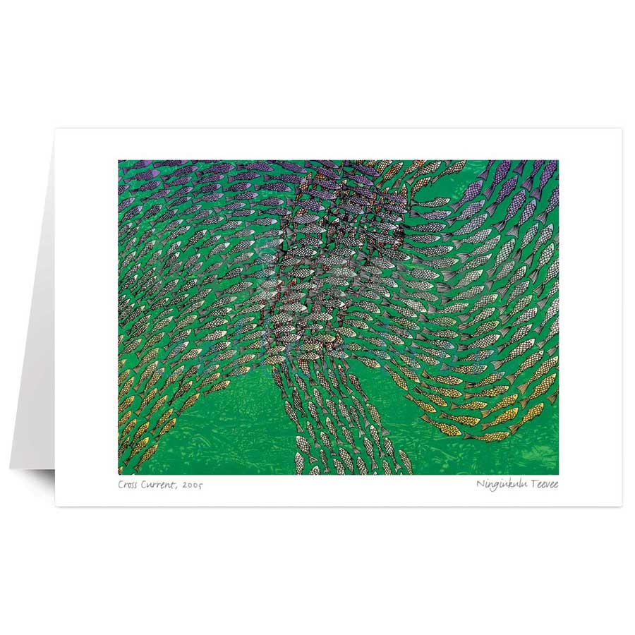 Cross Current by artist Ningiukulu Teevee