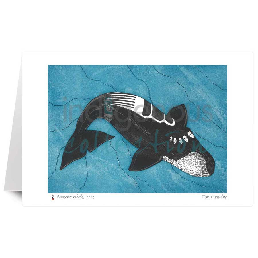 Ancient Whale by artist Tim Pitsiulak