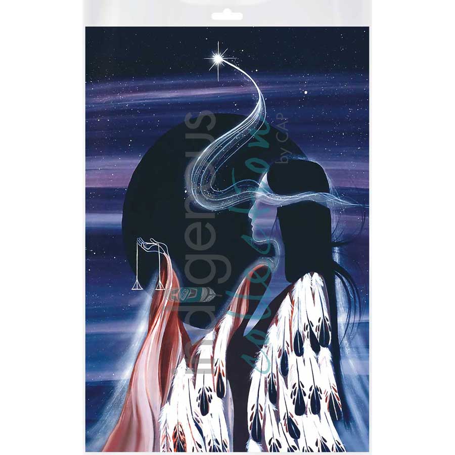 March Moon by artist Betty Albert - Cree. Indigenous Collection