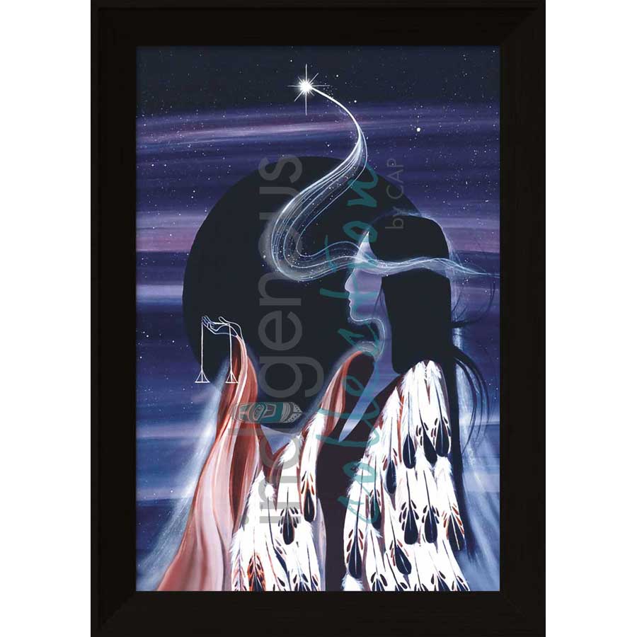 March Moon by artist Betty Albert - Cree. Indigenous Collection