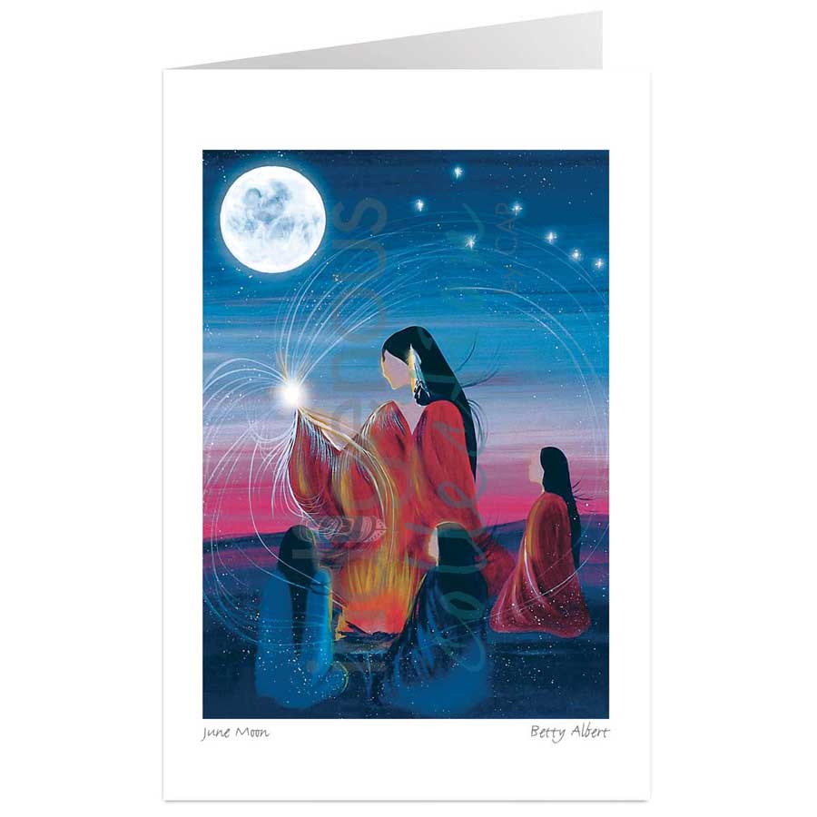 June Moon by artist Betty Albert