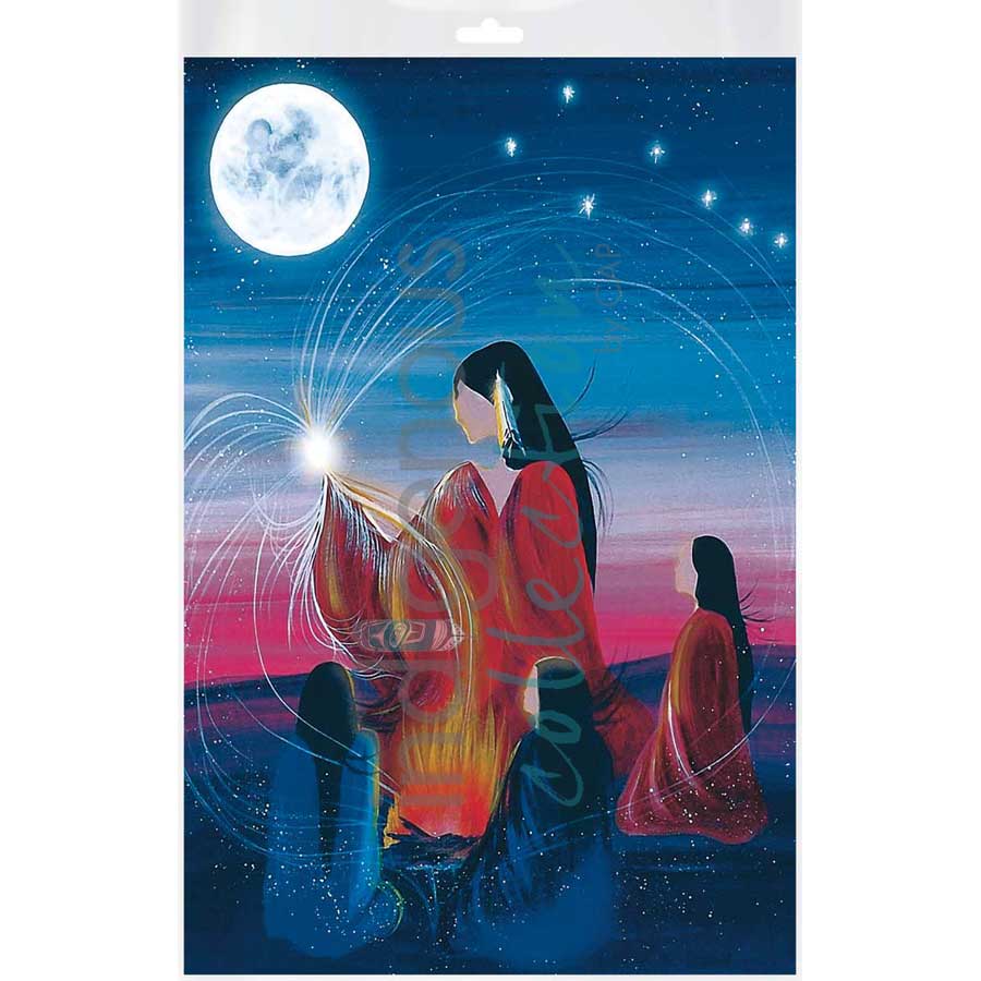 June Moon by artist Betty Albert - Cree. Indigenous Collection