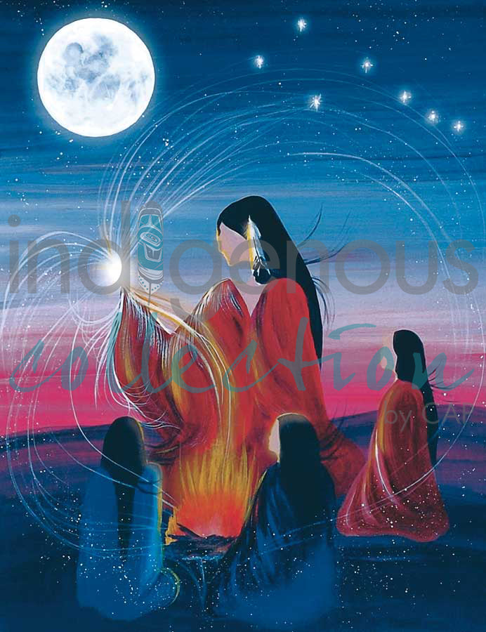 June Moon by artist Betty Albert