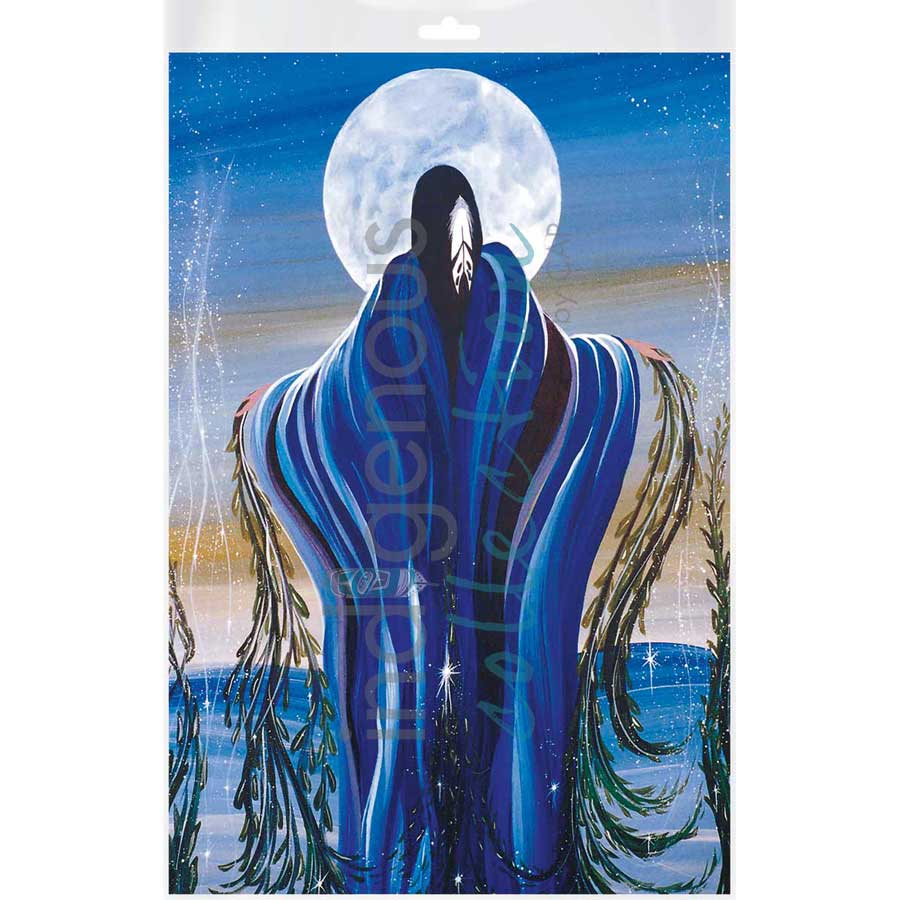 August Moon by artist Betty Albert - Cree. Indigenous Collection