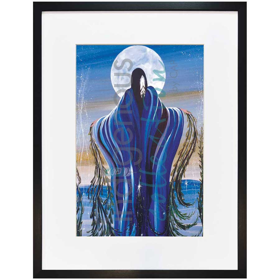 August Moon by artist Betty Albert - Cree. Indigenous Collection