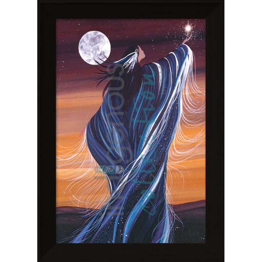 September Moon by artist Betty Albert - Cree. Indigenous Collection