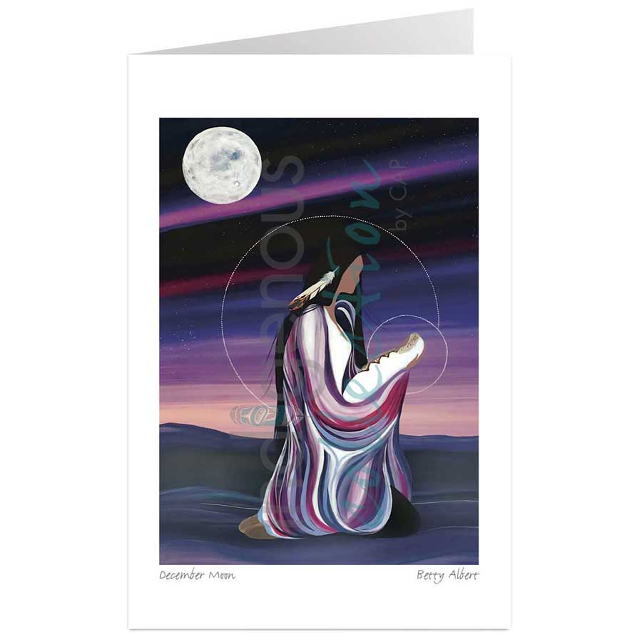 December Moon by artist Betty Albert