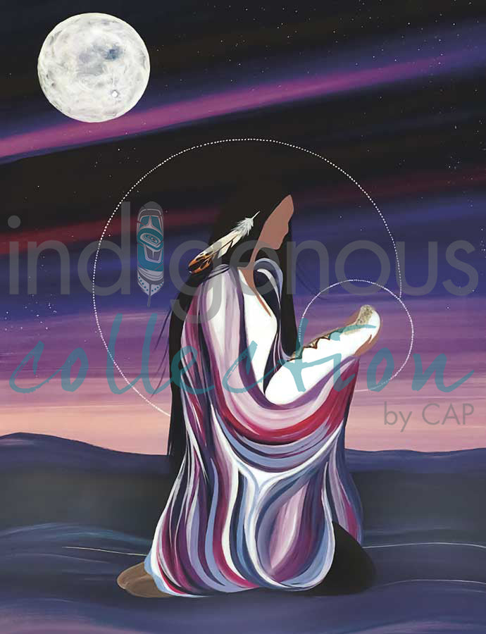 December Moon by artist Betty Albert