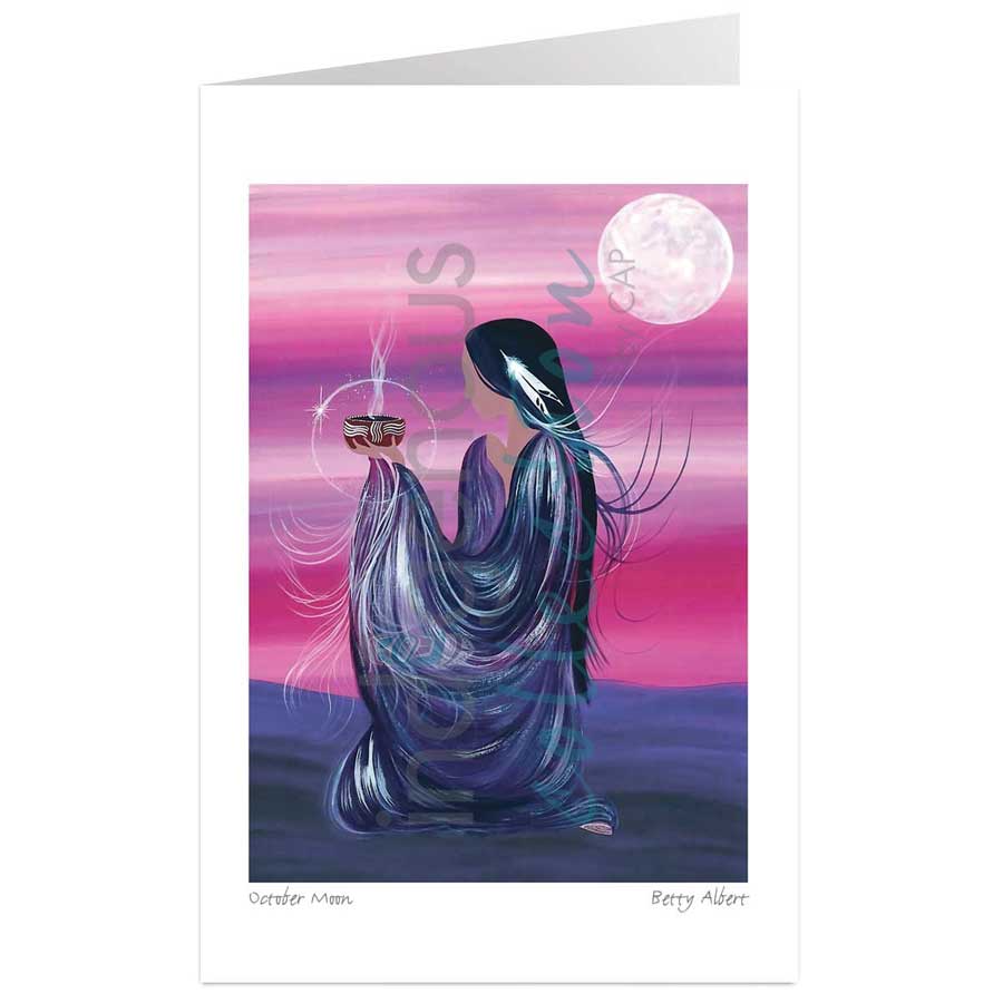 October Moon by artist Betty Albert