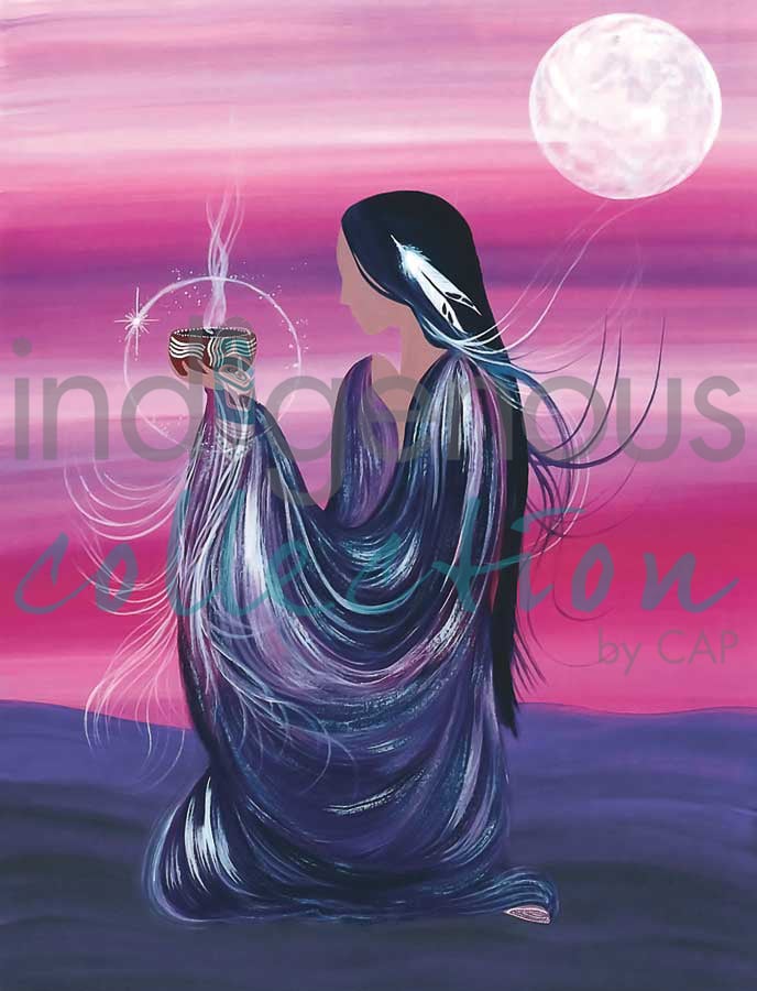 October Moon by artist Betty Albert