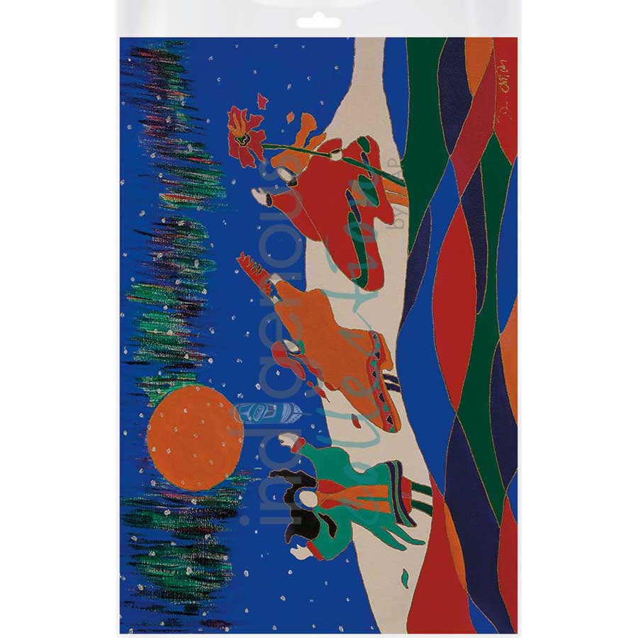 Three Sisters by artist Dawn Oman - Denesuline (Chipewyan). Indigenous Collection