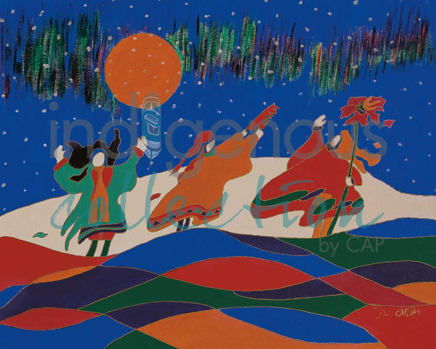 Three Sisters by artist Dawn Oman