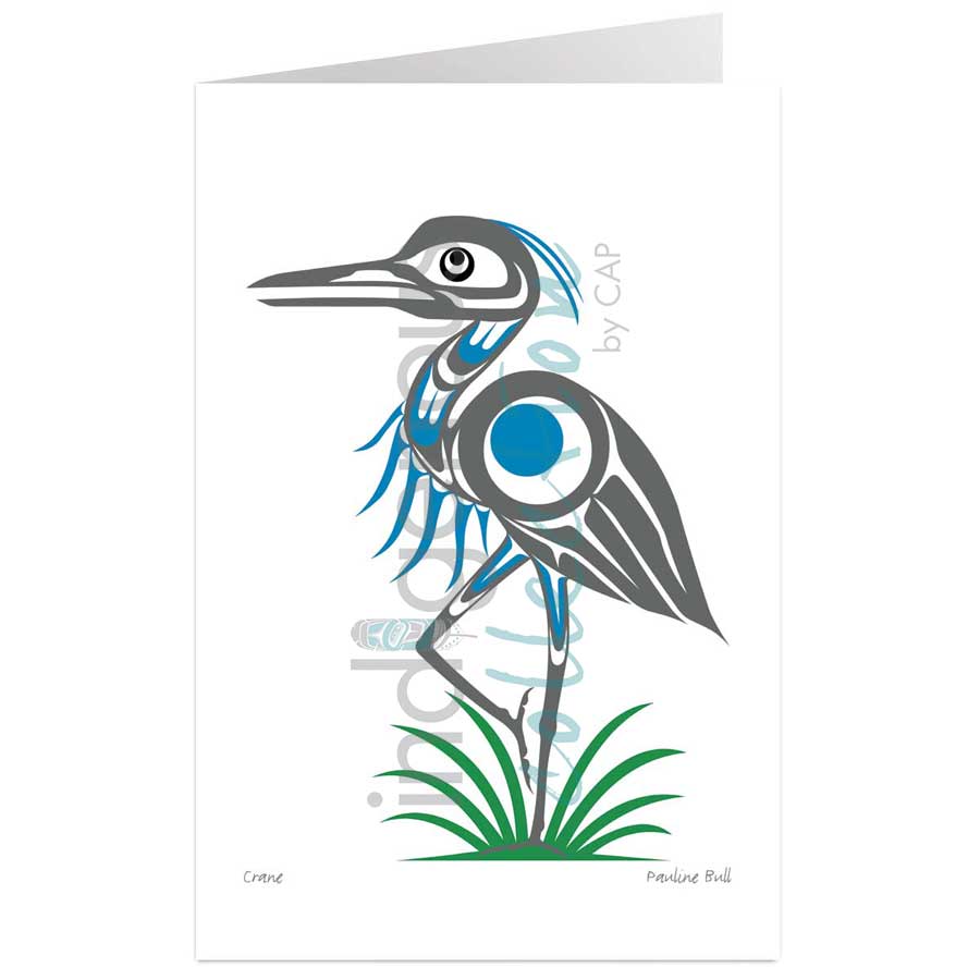 Crane by artist Pauline Bull