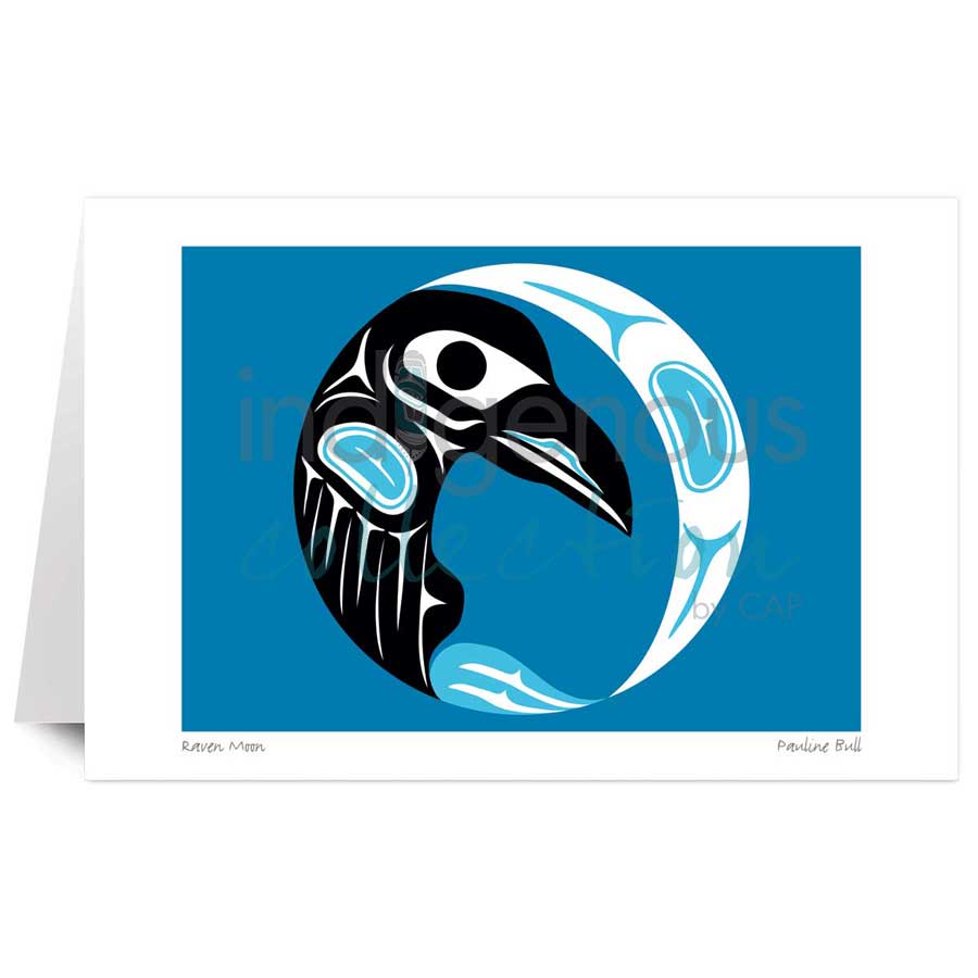 Raven Moon by artist Pauline Bull