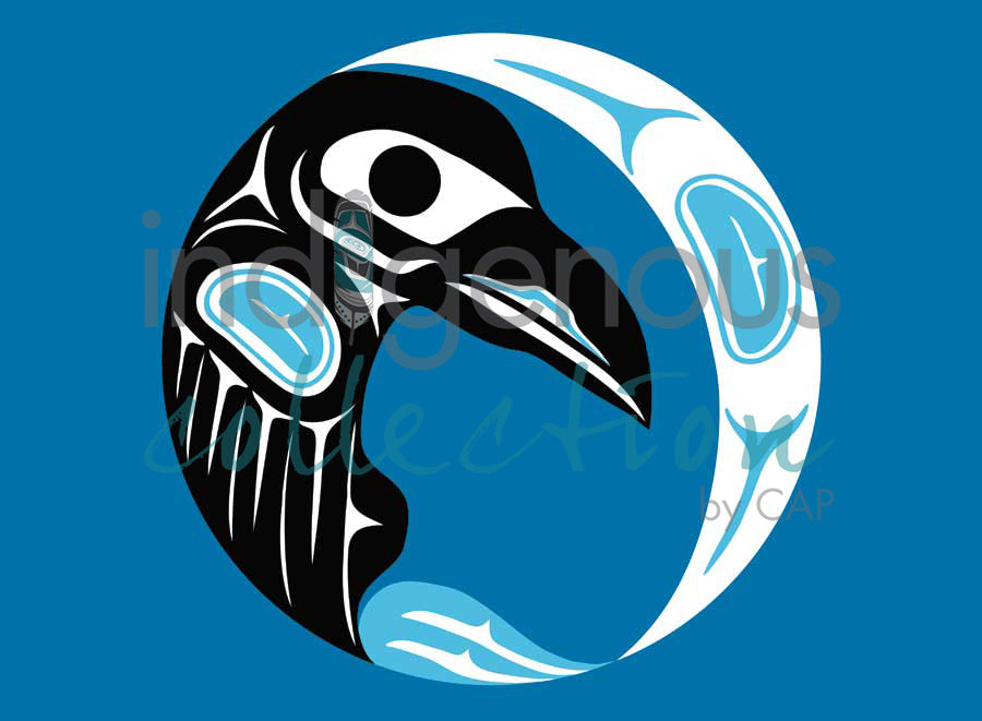 Raven Moon by artist Pauline Bull