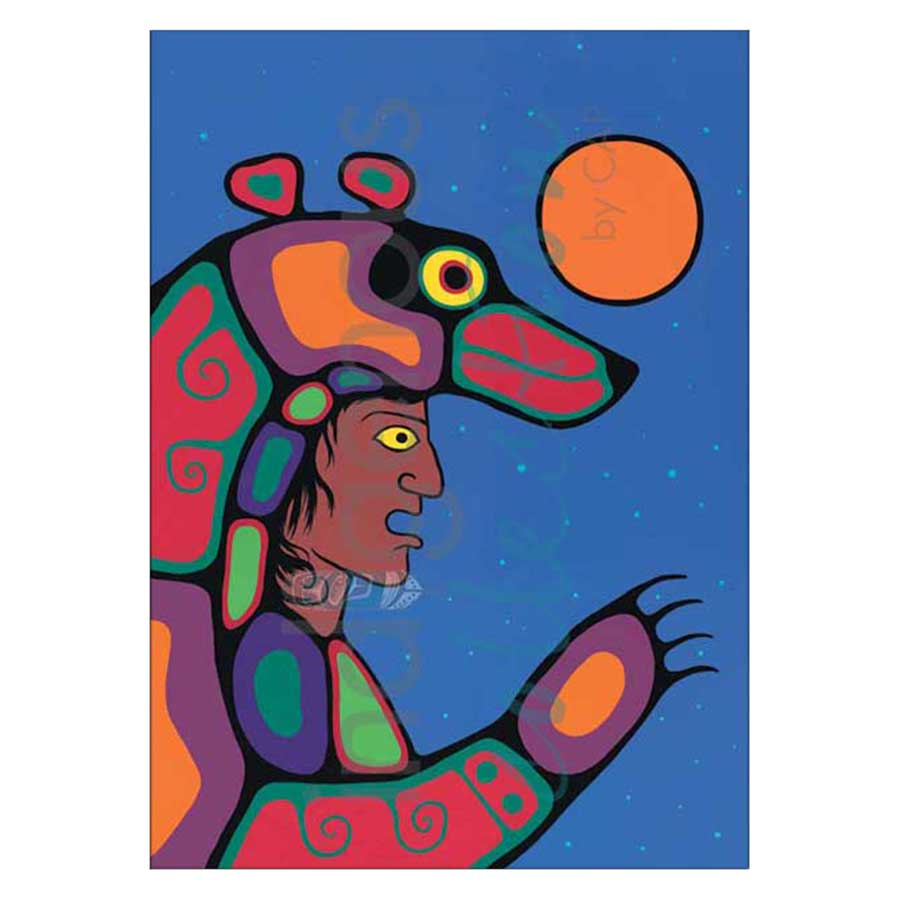 Bear Sky Canvas Prints