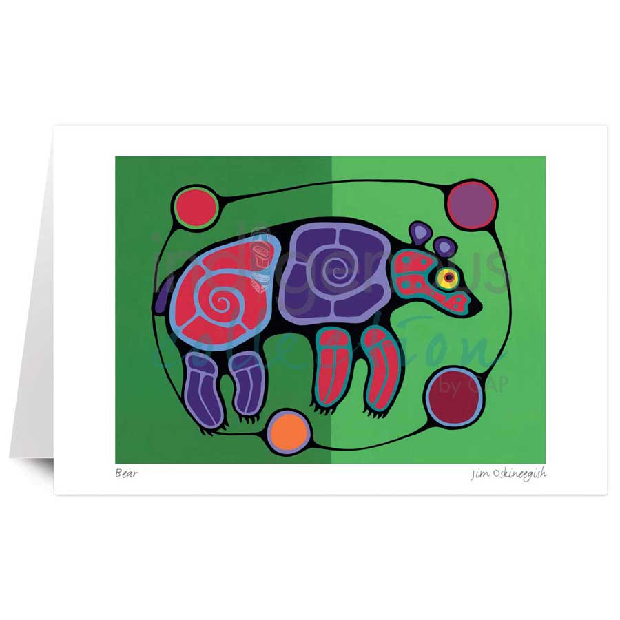 Bear by artist Jim Oskineegish