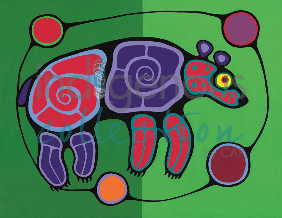 Bear by artist Jim Oskineegish